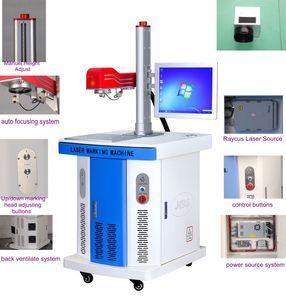 China High Efficiency Metal Material Printing Equipment Fiber Laser Marking Machine for sale