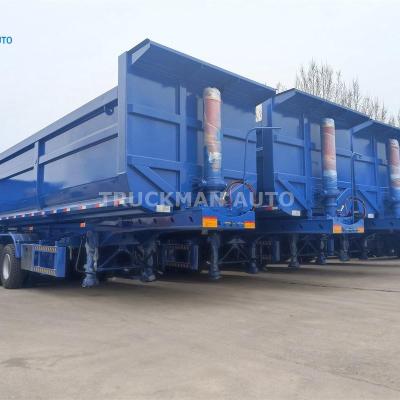 4 Axle Tipper Trailer Truck Service For Simandou Iron Mine