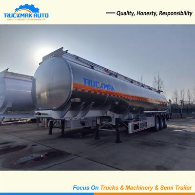 China High Quality 3 Axle 45000 Liters Fuel Tanker Semi Trailer For South Africa for sale
