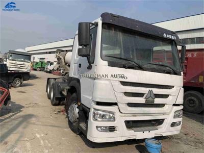 China Howo Second Hand Tractor Year 2014 Euro 3 Engine Sinotruck 6x4  134572 Kms Mileage for sale