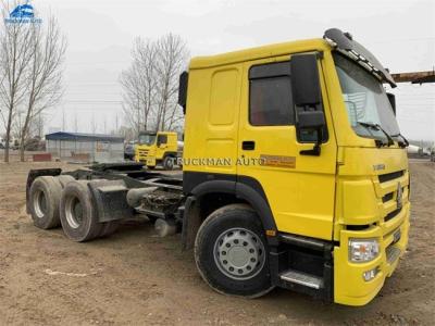 China high horsepower Used Tractor Trucks  Sinotruk Tech Engine 371hp For Ghanac for sale