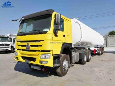 China 30-50 Cbm Capacity Oil Tank Trailer  45000 Liter  Loading With Separate Valve for sale