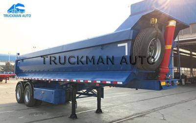 China 2 Axles Dump Semi Trailer 30-40 Tons Heavy Loading  Easy Maintenance for sale