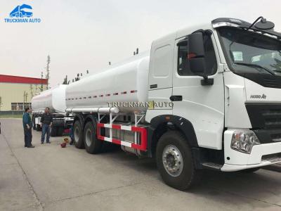 China 3 Axles 10-40 tons Full Gasoline Tank Trailer With 15-25m3 Volume Tank for sale