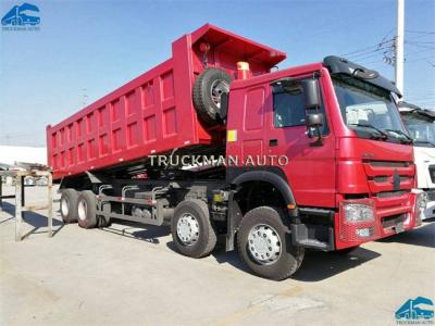 China 351 - 450hp Howo 8x4 Dump Truck ,  Howo Tipper Truck For Construction And Mining for sale
