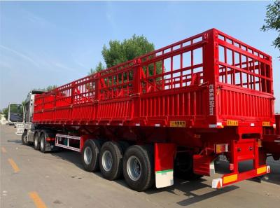 China T700 High Tensile Fence Semi Trailer 3*13t Axles 60 Tons Loading For Logistics for sale