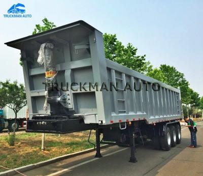 China High Capacity Dump Semi Trailer 3 Axles 60 Tons  For Construction And Mining Site for sale