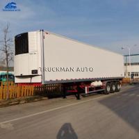 China 40ft Thermo King Refrigerated Van Semi Trailer 50000kg Payload Lightweight for sale