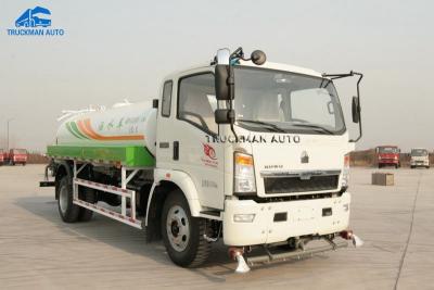 China 8.25R16 Sinotruck Howo 10 Cbm Water Sprinkler Truck Euro 3 Engine for sale