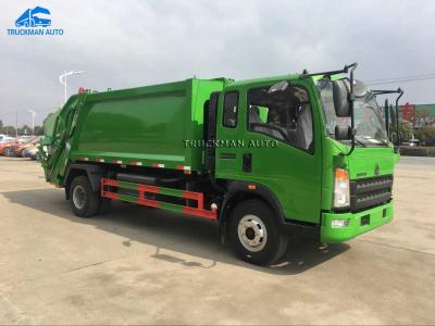 China Cummins ISF3.8 8 Ton 6CBM Compressed Garbage Truck for sale