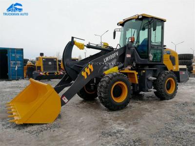 China 58kw Heavy Construction Machinery 2 Tons Front End Wheel Loader for sale