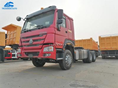 China Tubeless Tire HOWO Tractor Head With HW76 Cabin One Sleeper for sale
