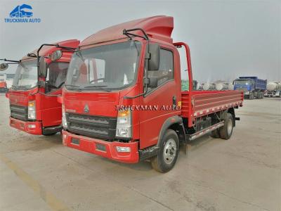 China 5 Ton Side Wall HOWO Light Truck Short Distance Transport for sale