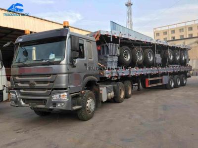 China 40FT Container Semi Trailer With High Strength Steel Material for sale