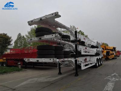 China Main Beams Q345B Container Semi Trailer With 6pcs Brake Chamber for sale