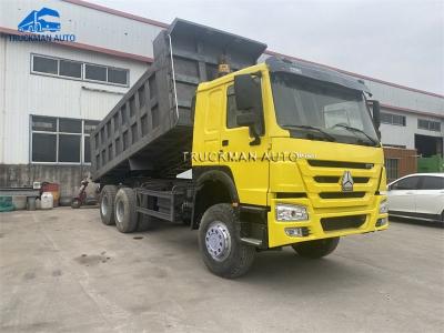 China 25 Tons 375HP Used HOWO Tipper Truck With 12.00R20 Tire for sale