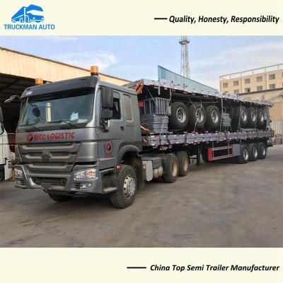 China Q345 Material 2x20FT Container Semi Trailer For Logistics Company for sale