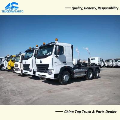 China SINOTRUK HOWO A7 420HP Trailer Truck Head 102km/h for sale