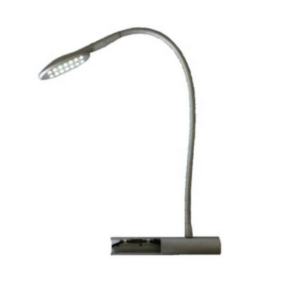 China DC 12V Snake Gooseneck Adjustable LED Bedside Reading Light with Touch Sensor Switch CE ROHS LVD EMC Certified for sale
