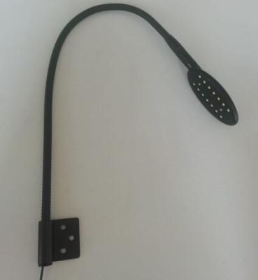 China 12V DC Input LED Bed Headboard Flexible Arm Reading Lamp for Bedroom in Caravan Boat for sale
