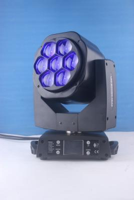 China 7 Pixel LED Moving Head Light With Wash / Beam And Visual Effects for sale
