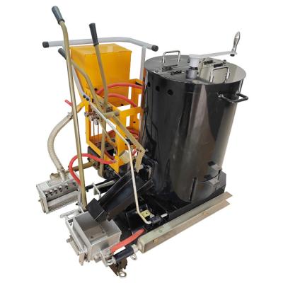 China Thermoplastic Road Marking Machine- 100- 500mm Width Line 3-10m/min Marking Speed Version Thermoplastic for sale