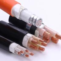 China VV22 Copper Armored Power Cable 0.6/1kV PVC Insulated Steel Tape 100m for sale