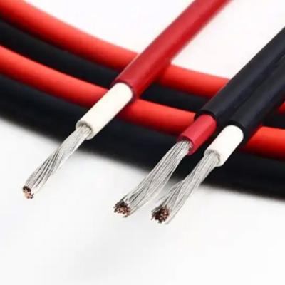 China TUV PV1-F H1Z2Z2-K Solar Cable 1kV AC 1.5kV DC XLPO Insulation for sale