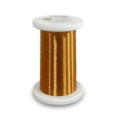 China 0.180mm Self Bonding Enameled Copper Wire Polyamide Imide Insulation Wire For Motors for sale