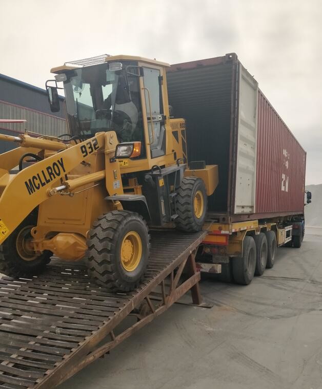 6 sets MC918 926 930  Compact Wheel Loaders Delivered To Vietnam