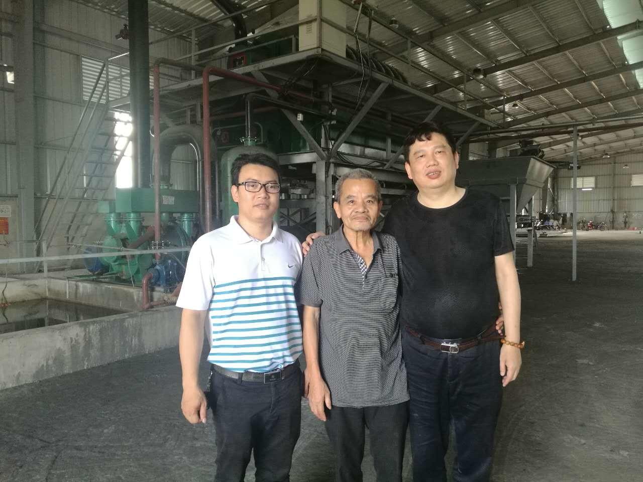 GM Mr zhu visits Vietnamese customers' construction site