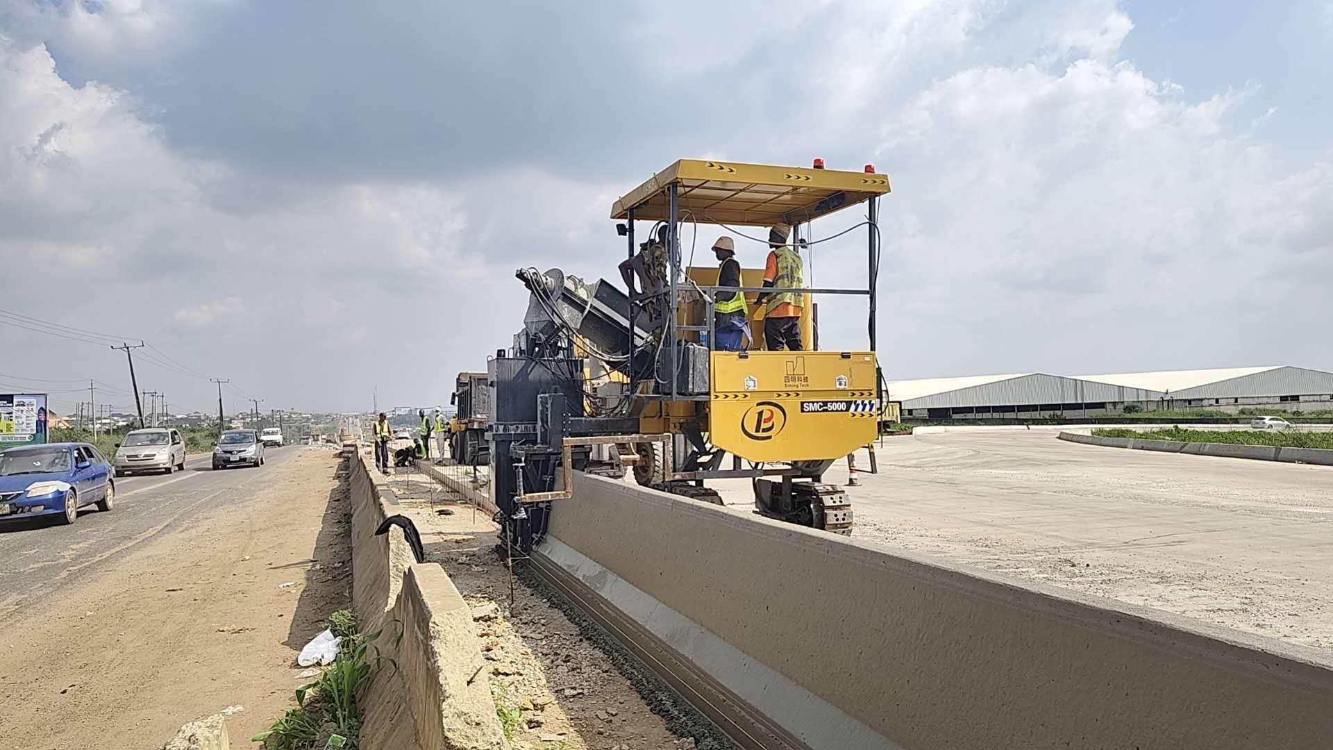From Traditional Construction to High-Efficiency Operation: Practice of SMC-5000 Slipform Paver in Nigeria