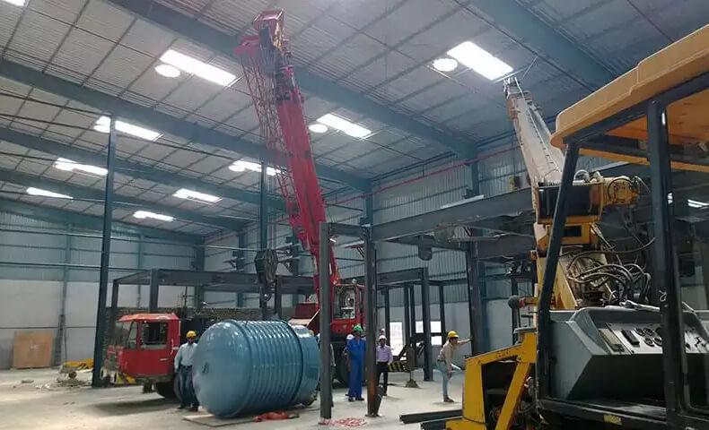 Project cases--Industrial & Anchor Chain Coating Factory