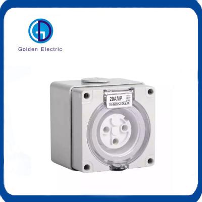 China 250V/500V 3pin 3pole 1p N E 20A 32A Australian Standard Industrial Plug and Switch Sockets for sale