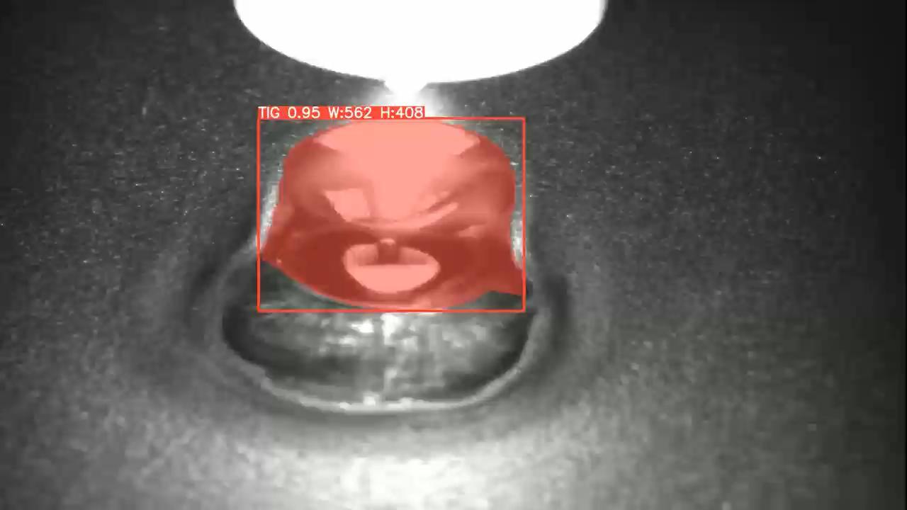 Real-time Welding Pool Inspection Camera in Different Conditions