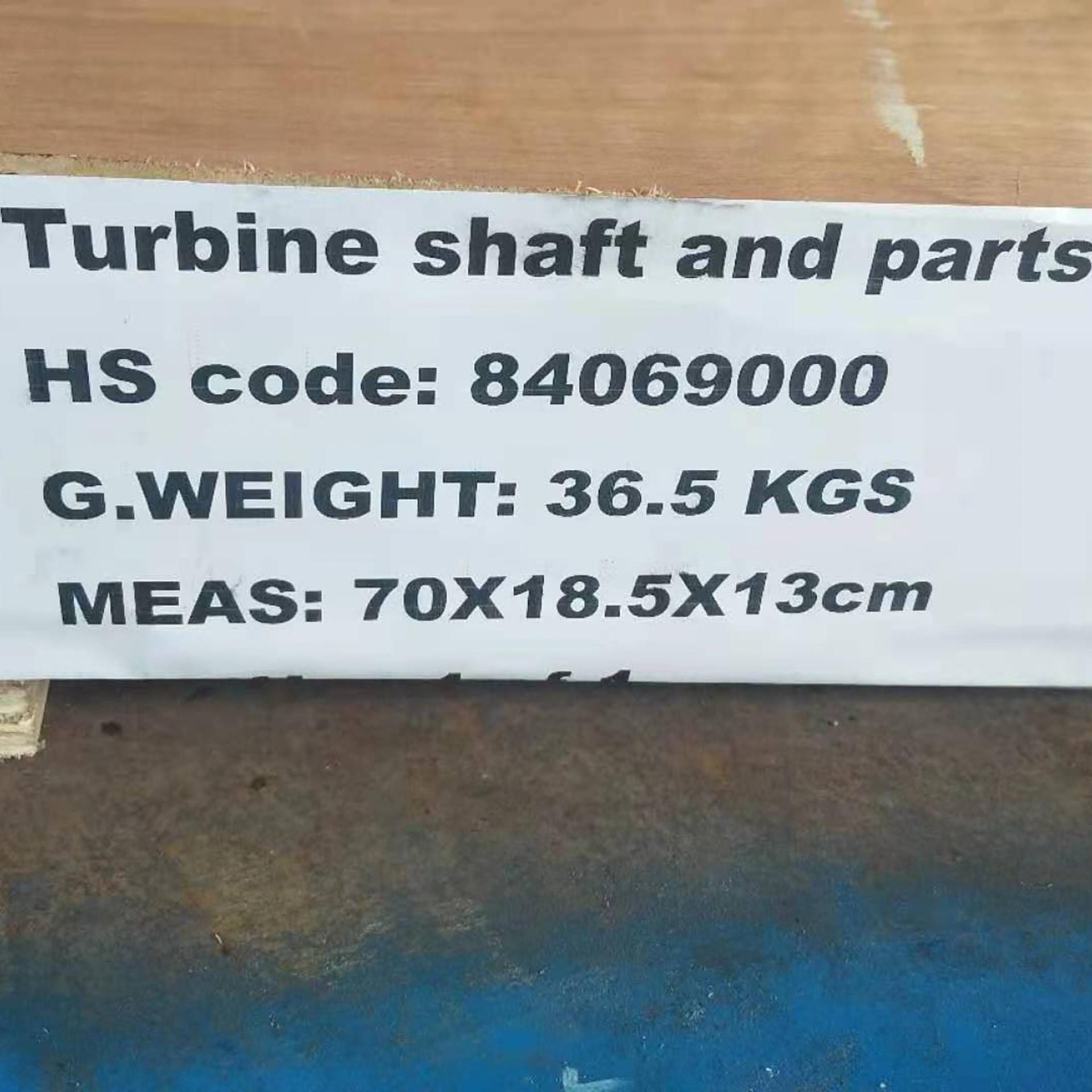 Turbine shaft and parts - Grade 12Cr  10705BA  616HT