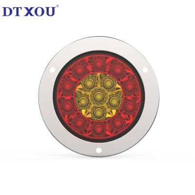 China Universal Car Fitment 24V LED Truck Taillights with 16pcs High Brightness LED Chips for sale