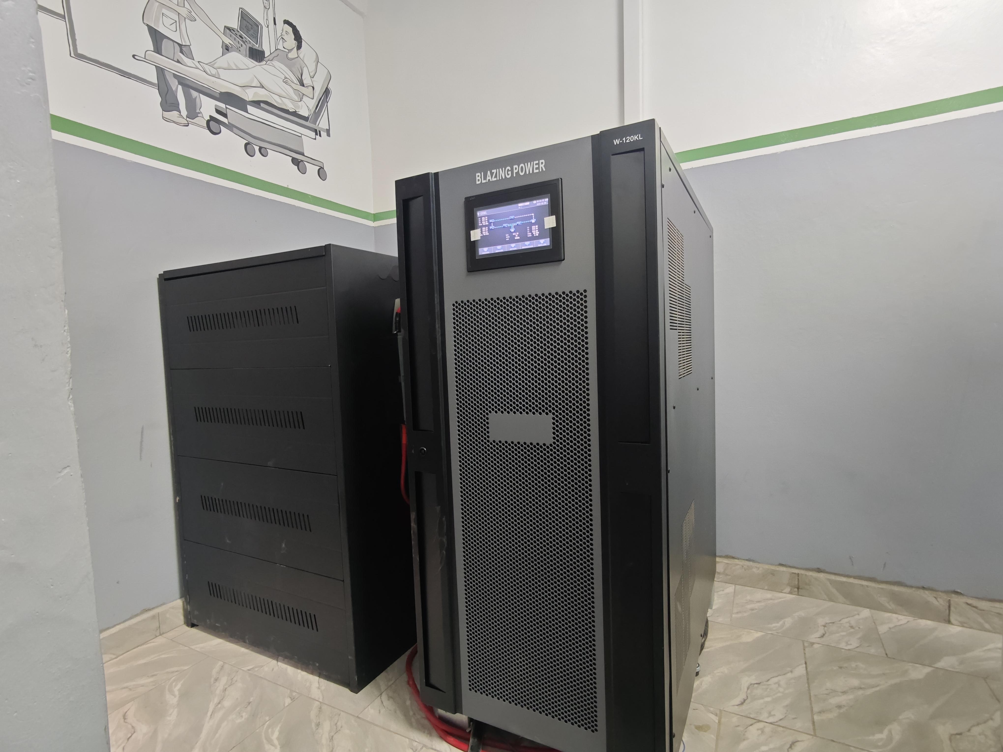 Cameroon Hospital CT Project: 120KVA Low Frequency UPS Protects New CT Imaging System