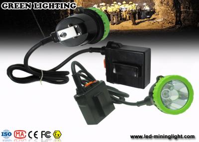 China 50000 Lux 11.2Ah Li ion Battery Mining Hard Hat Led Lights , IP68 Waterproof Hunting Light for sale