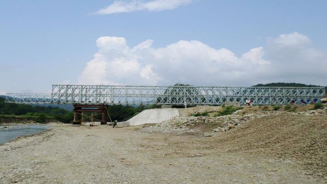 The Galvanized Steel Bailey Bridge Project in Russia