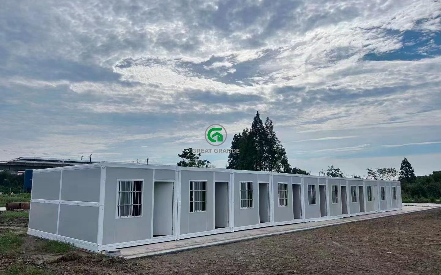 Grande Folding Container House American Exhibition Project in California