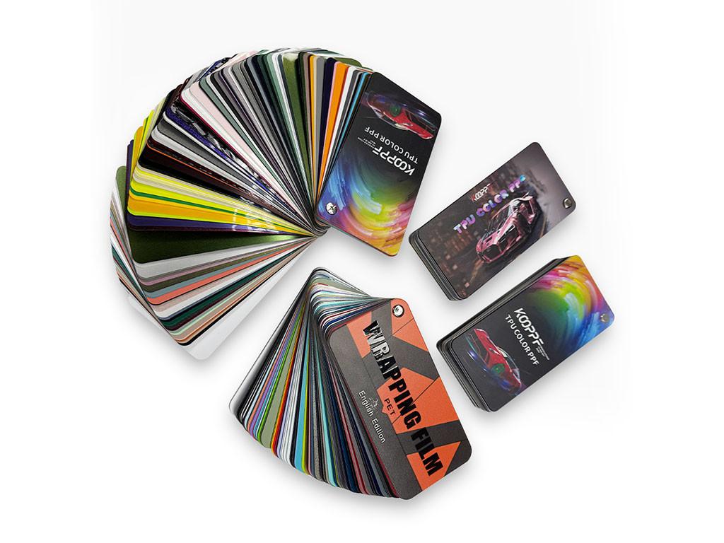 Color PPF Sample booklets