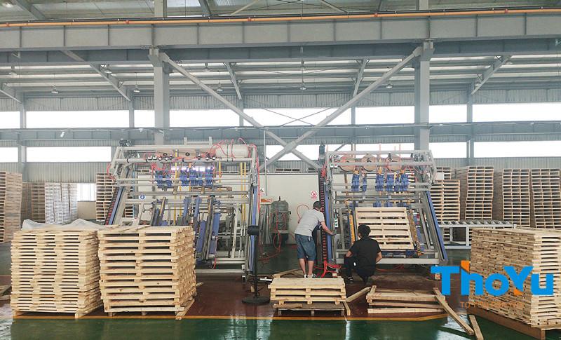 Wooden Pallet Nailing Machine in Tunisia