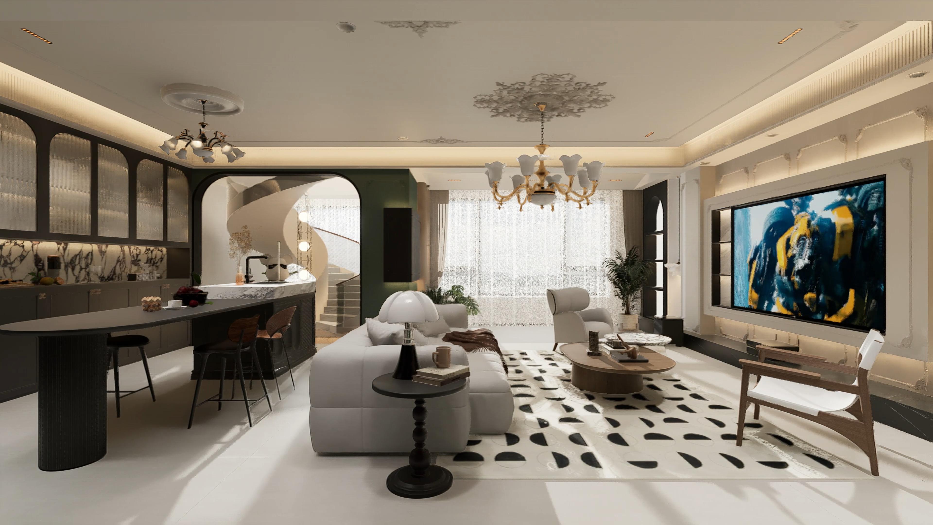 French Retro Living Space: Modern Sound Aesthetics with Snail Power IW3mini S10D