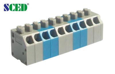 China 2-28 Position 3.50mm Spring Clamp Terminal Block for Frequency Converters 300V 10A for sale