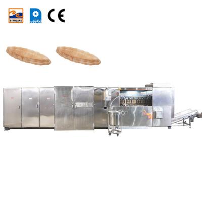 China 39 Baking Plates Automatic Monaka Wafer Production Line Precise Temperature Control for sale
