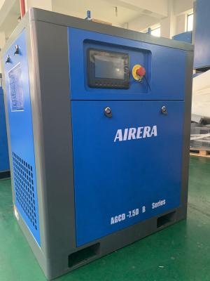 China TUV 10 Hp Screw Air Compressor 7.5kW 3 Phase Screw Compressor Industrial for sale
