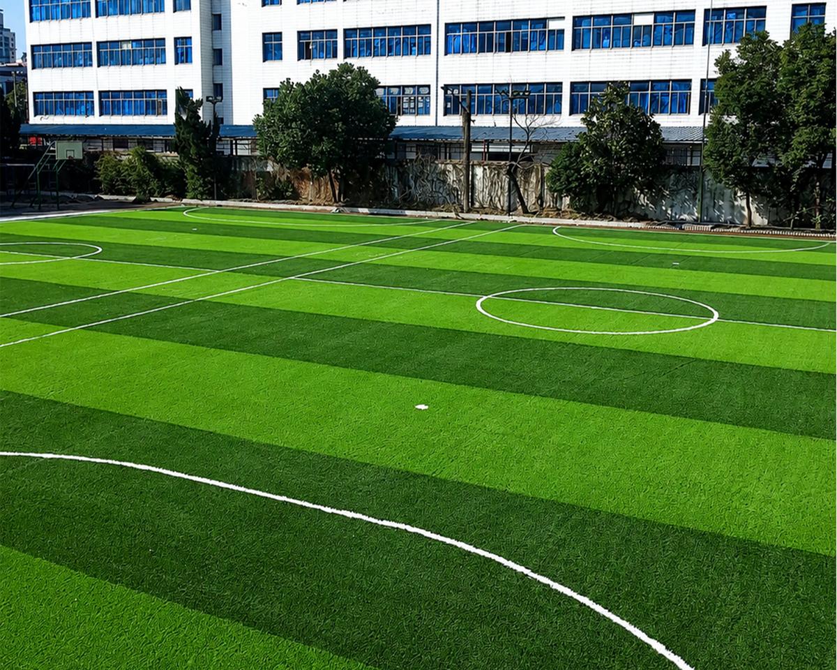 Artificial Turf Football Field Project – Ningbo Jiangdong Zhaohui School, China