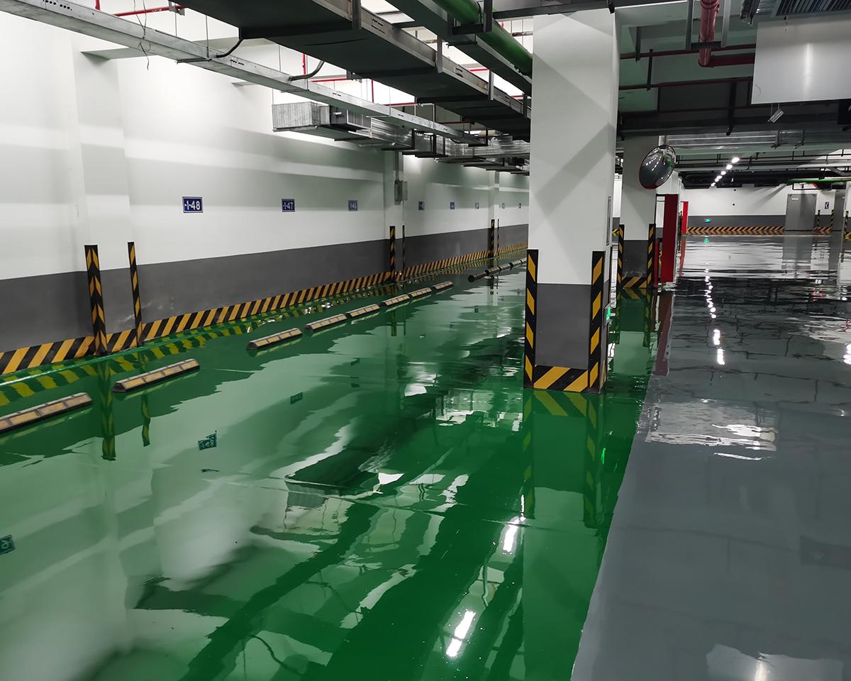 Industrial Epoxy Self-Leveling Floor Project in Ningbo, China