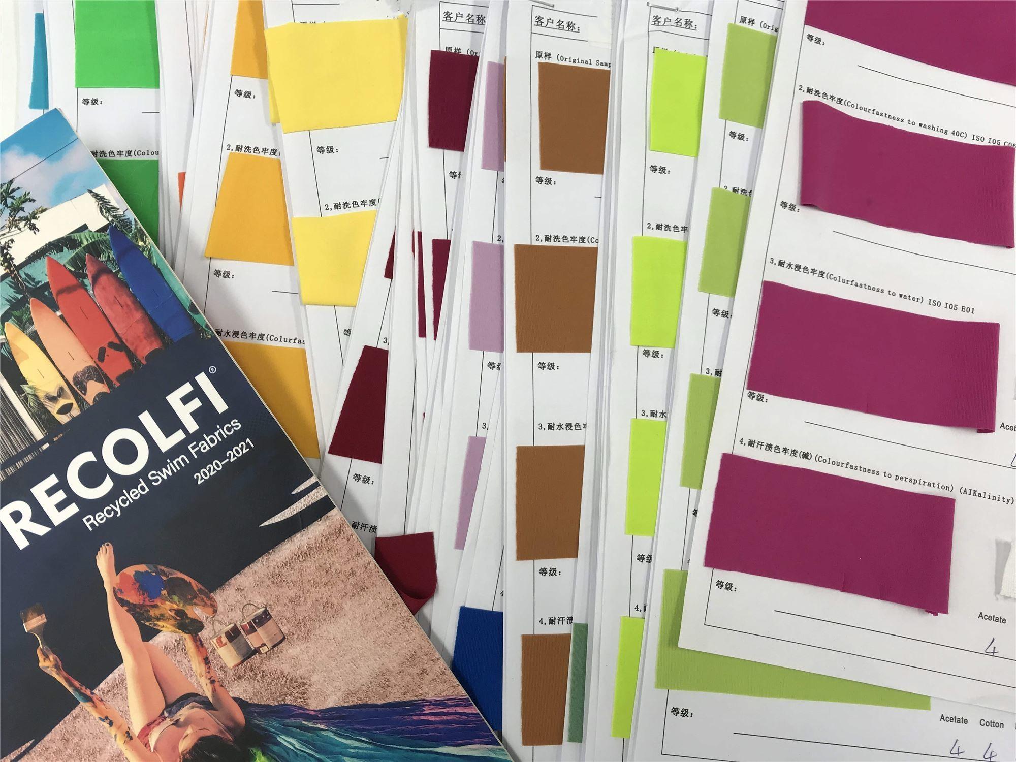 Recycled Swimwear Fabrics - Recolfi Stock Program